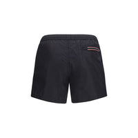 Moncler Svarta Badshorts I Polyamid