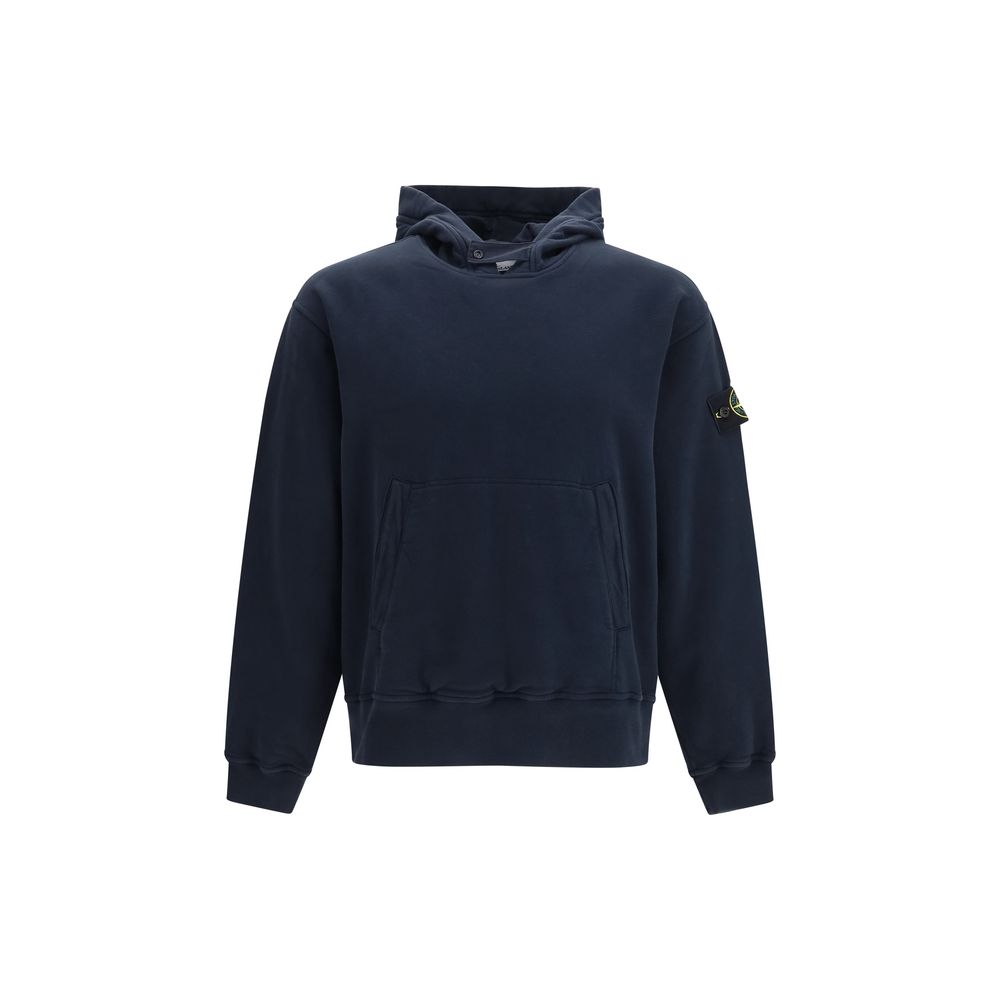Stone Island Blå Bomullströja