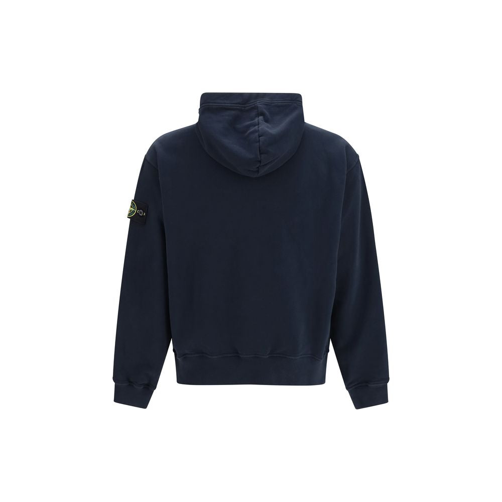 Stone Island Blå Bomullströja