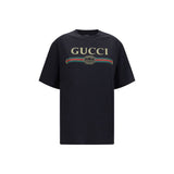 Gucci Svart T-shirt I Bomull