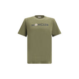 Moncler Tvåfärgad T-shirt I Bomull