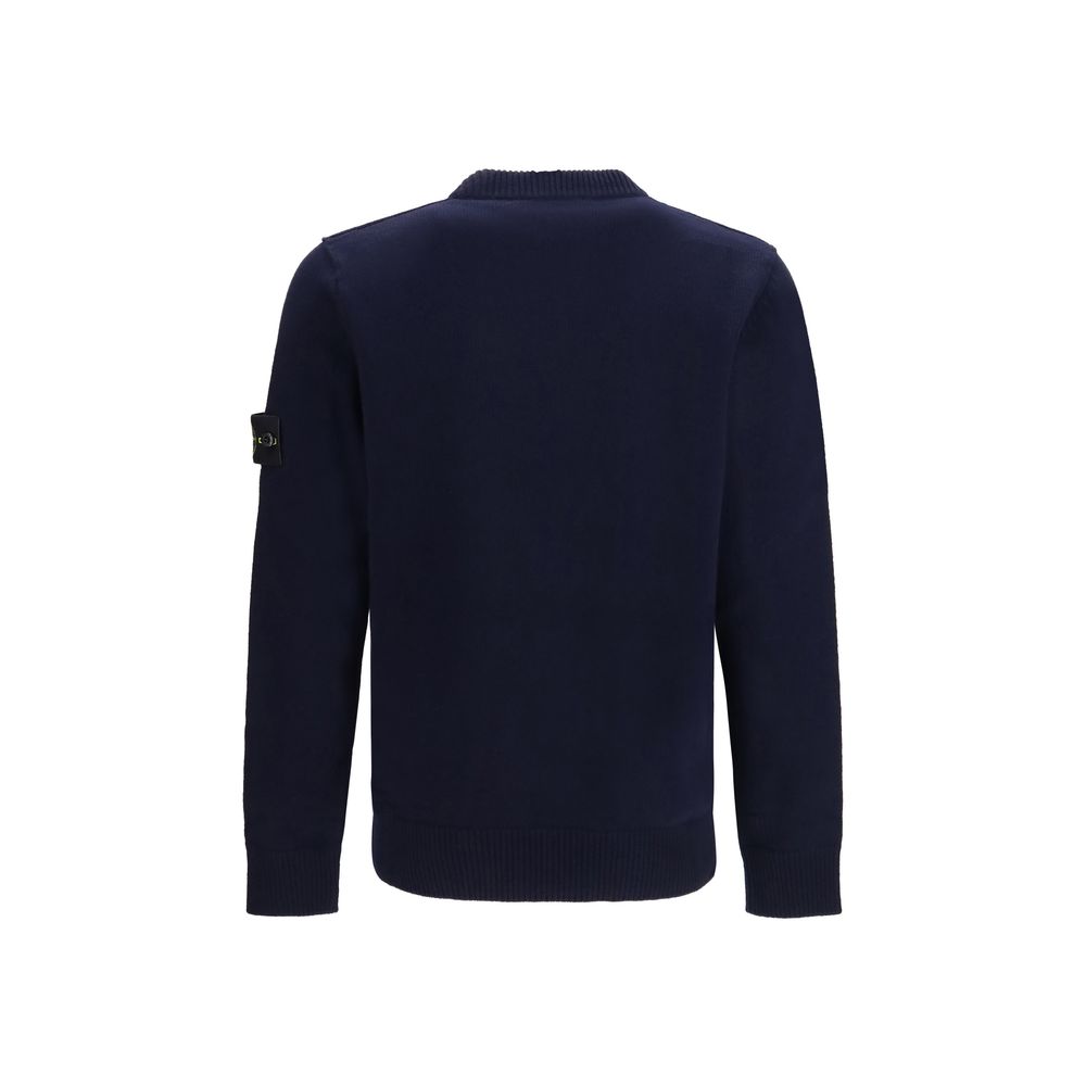 Stone Island Svart Bomullströja