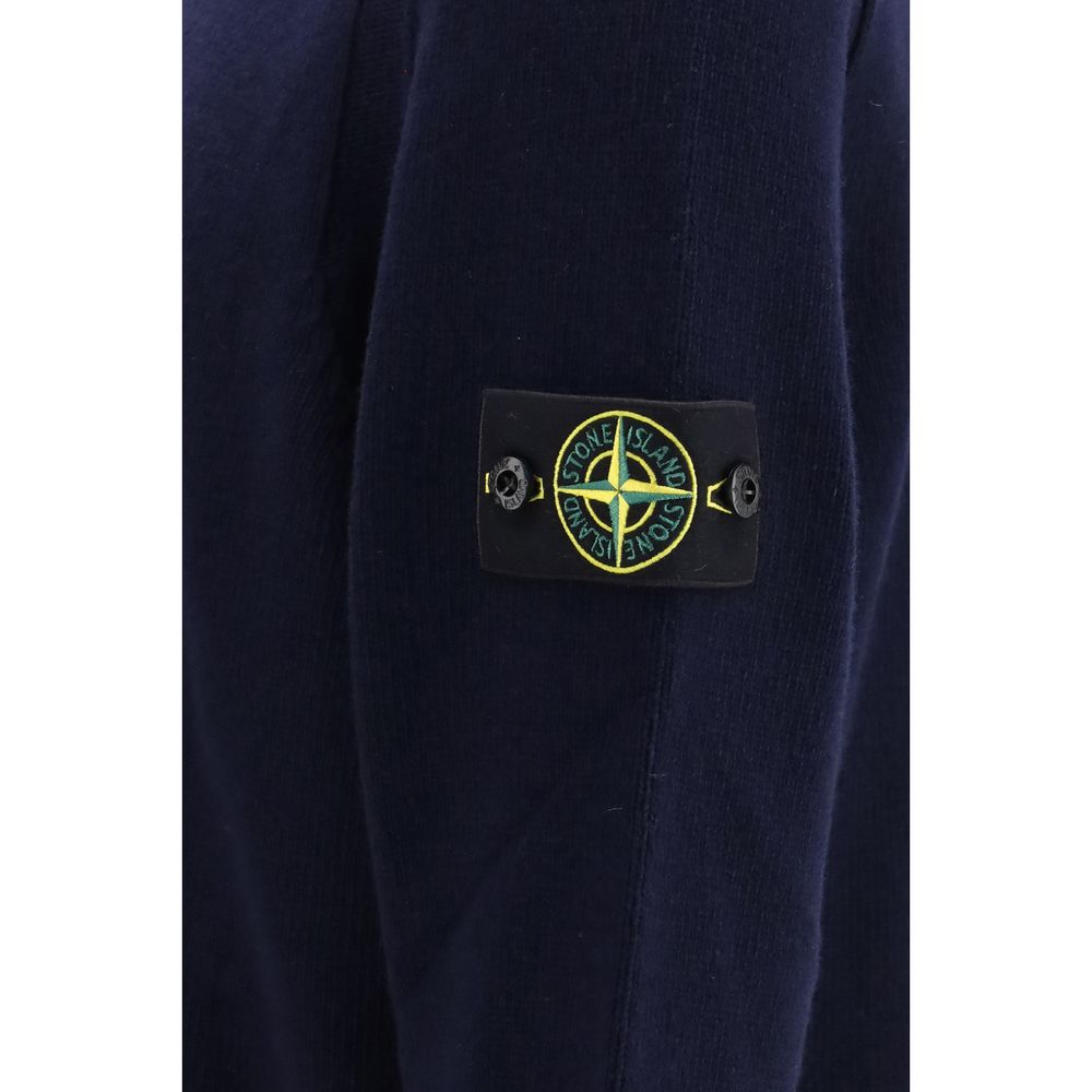 Stone Island Svart Bomullströja
