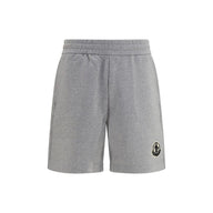 Moncler Grå Bermudashorts I Bomull