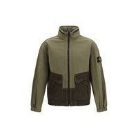Stone Island Tvåfärgad Skaljacka I Bomull