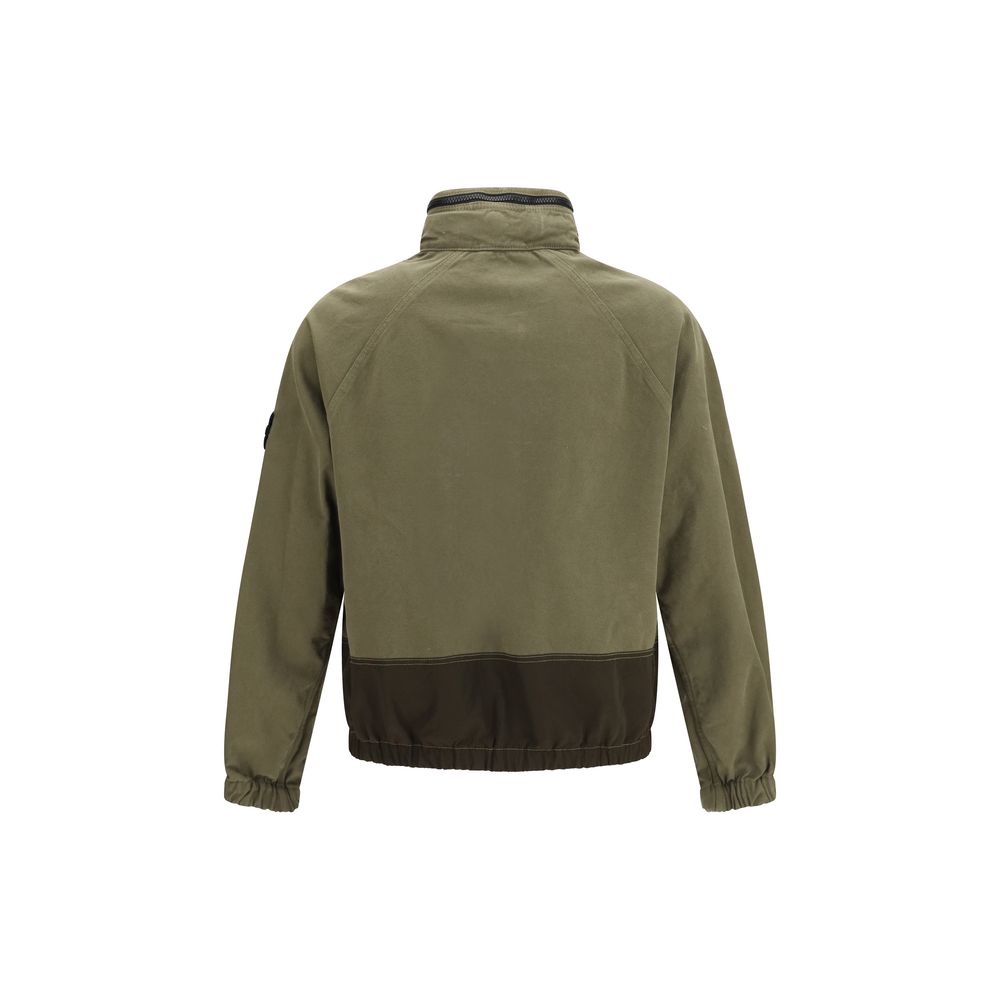 Stone Island Tvåfärgad Skaljacka I Bomull