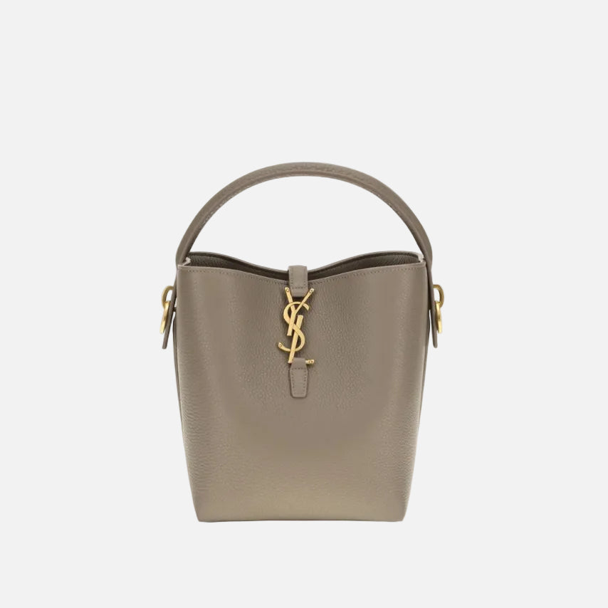 Saint Laurent Hinkväska I Beige Läder (Bos Taurus)