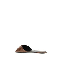 Saint Laurent Bruna Mules I Läder