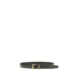 Saint Laurent Standardbälte I Svart Läder