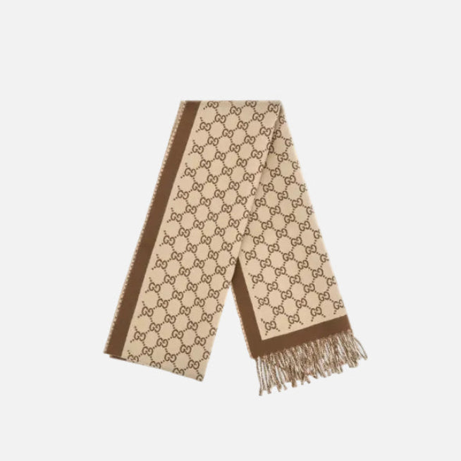 Gucci Beige Ullhalsduk