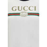 Gucci Vit T-shirt I Bomull
