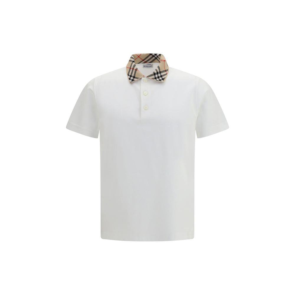 Burberry Vit T-Shirt I Bomull