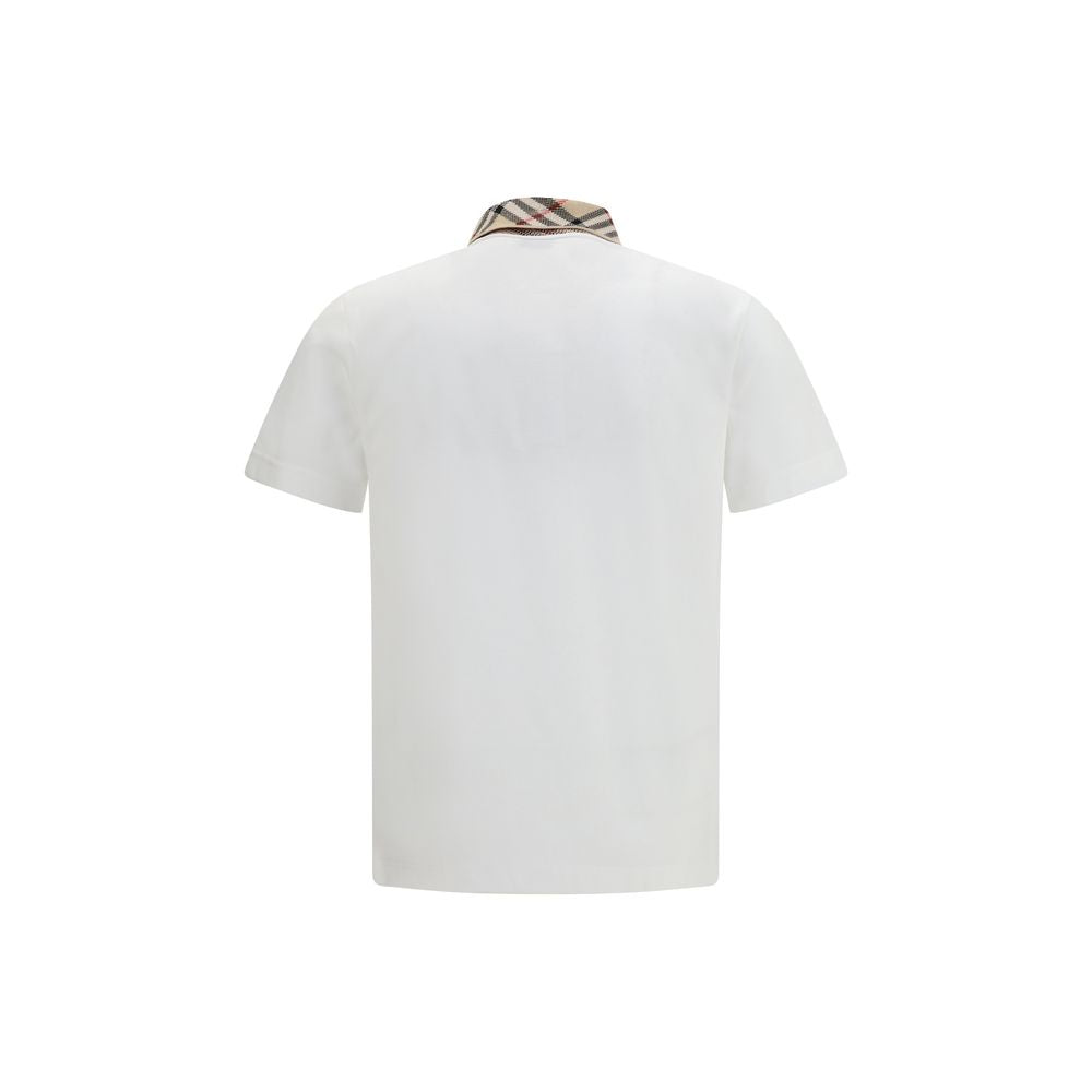 Burberry Vit T-Shirt I Bomull