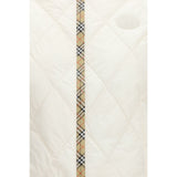Burberry Vit Ärmlös Jacka/Väst I Polyester Dam