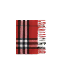 Burberry Röd Flerfärgad Kashmirhalsduk