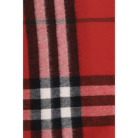 Burberry Röd Flerfärgad Kashmirhalsduk