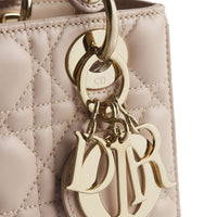 Dior Beige Axelremsväska I Läder
