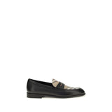 Burberry Svarta Loafers I Läder