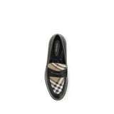 Burberry Svarta Loafers I Läder