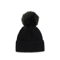 Moncler Svart Ullmössa