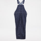 Dickies Hängselbyxa Herr L Denim Blå Snickarbyxor