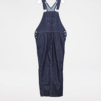 Dickies Hängselbyxa Herr L Denim Blå Snickarbyxor