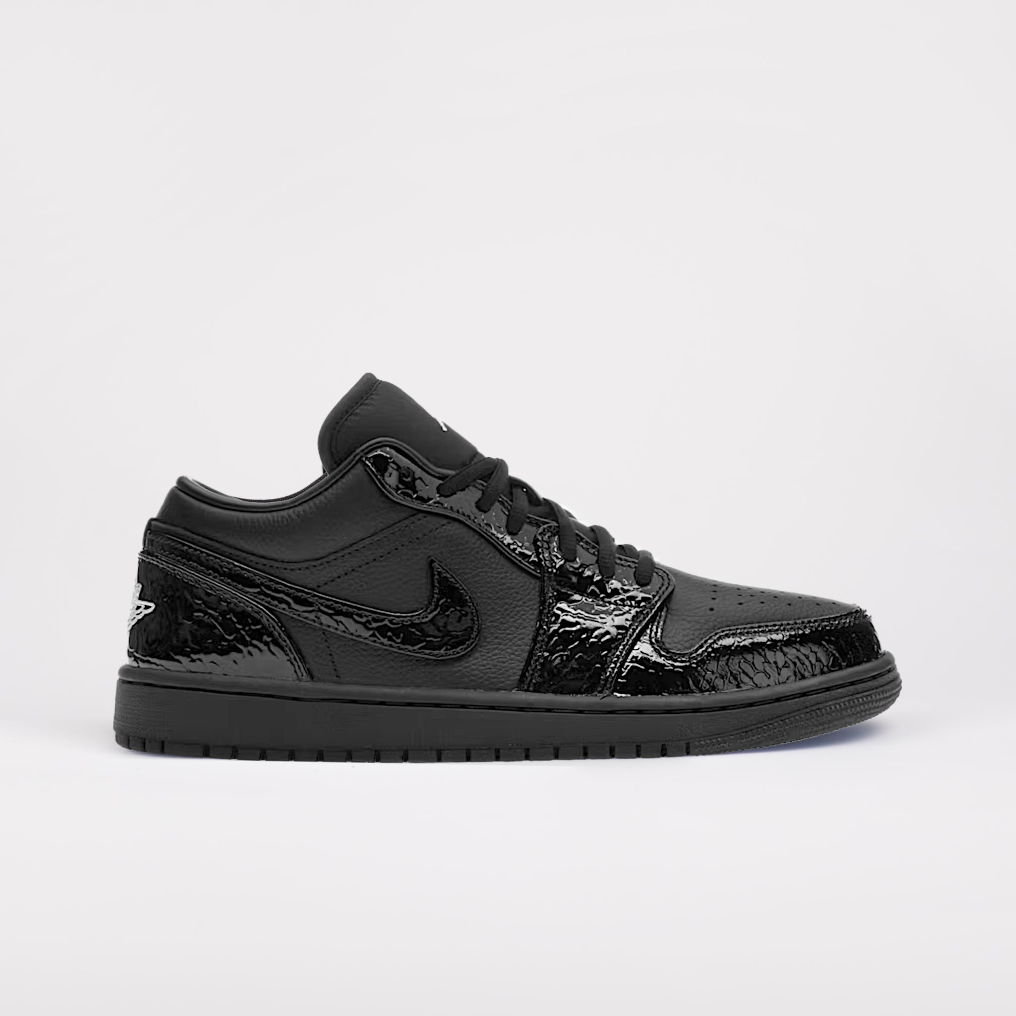 Jordan 1 Low SE Patent Elephant Black (Dam)