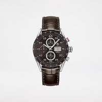 TAG Heuer Carrera Calibre 16 Automatisk Herrklocka 43 mm Brun Läder CV2A1S.FC6236﻿