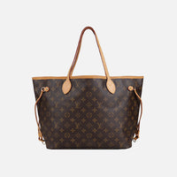 Louis Vuitton Monogram Neverfull MM Tote Väska Brun / GHV