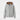 Burberry Letter Graphic Cotton Blend Zip Hoodie Pale Grey Melange