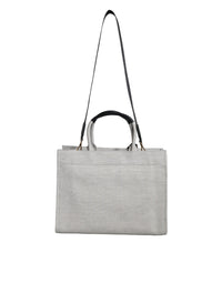 Versace Toteväska I Canvas och Läder