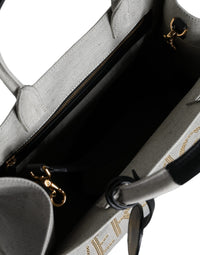 Versace Toteväska I Canvas och Läder