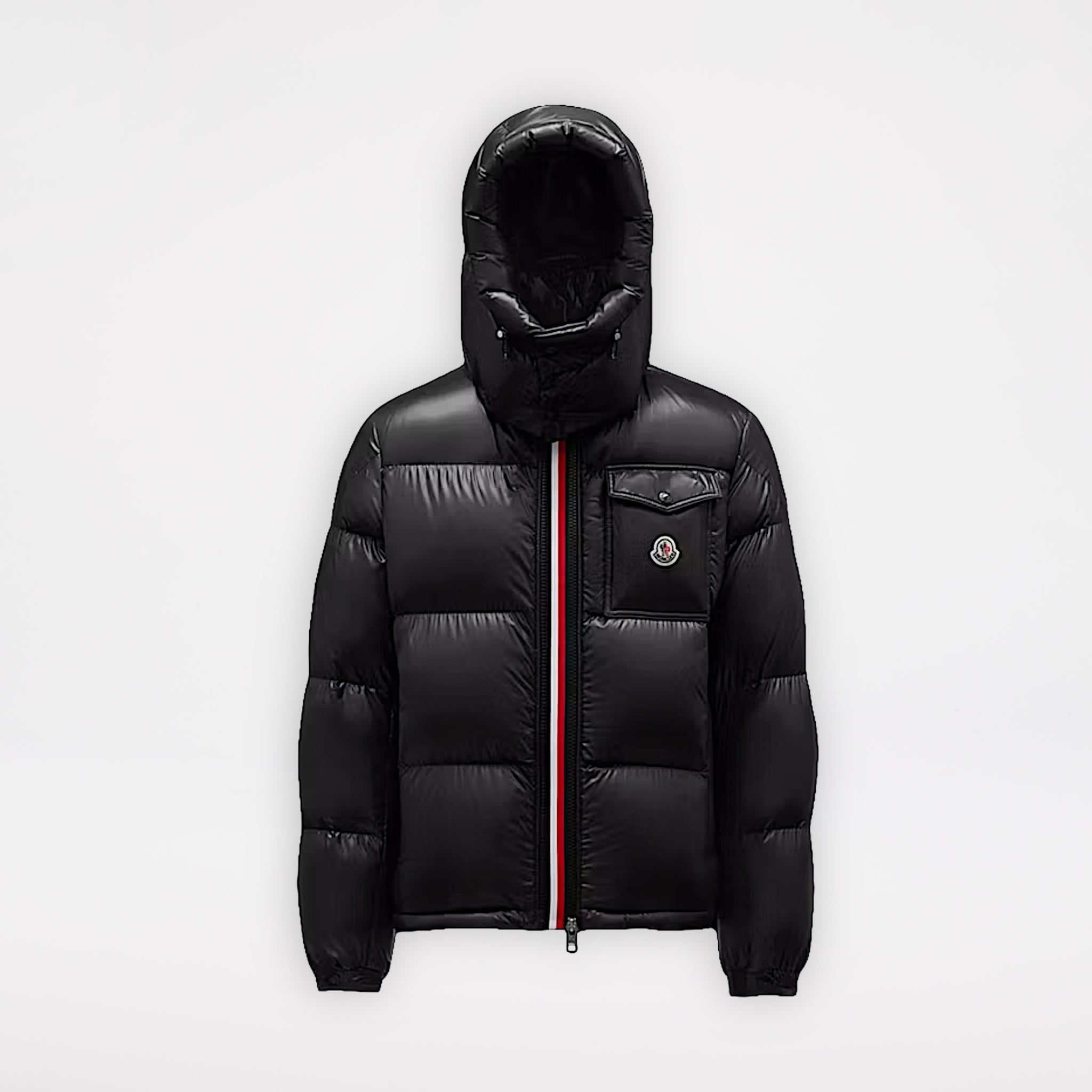 Moncler Montbeliard Short Down Jacket Black