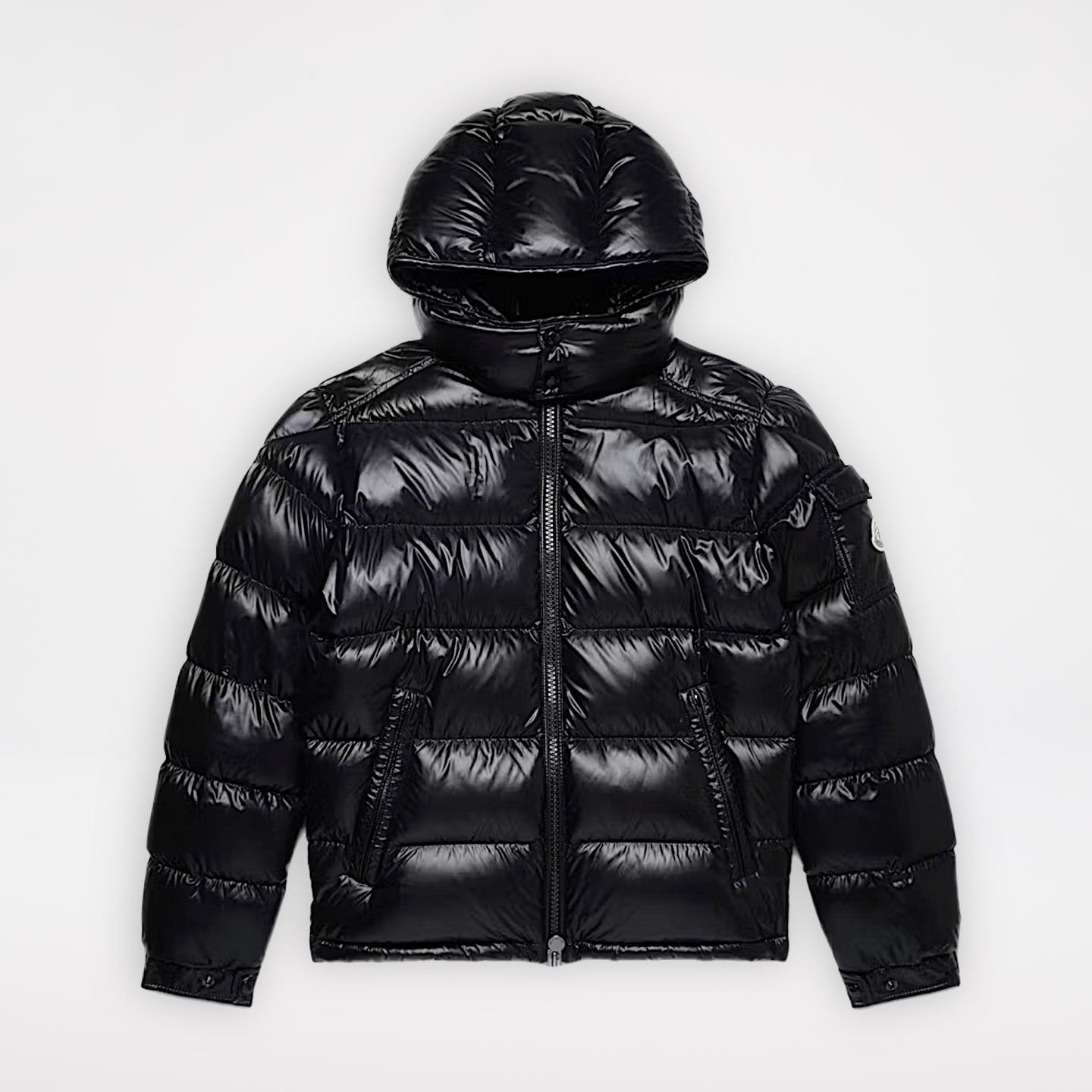 Moncler Maya Short Down Jacket Black