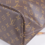 Louis Vuitton Monogram Neverfull MM Tote Väska Brun / GHV