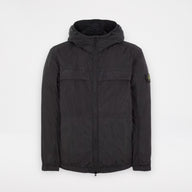 Stone Island Garment Dyed Crinkle Hooded Jacket