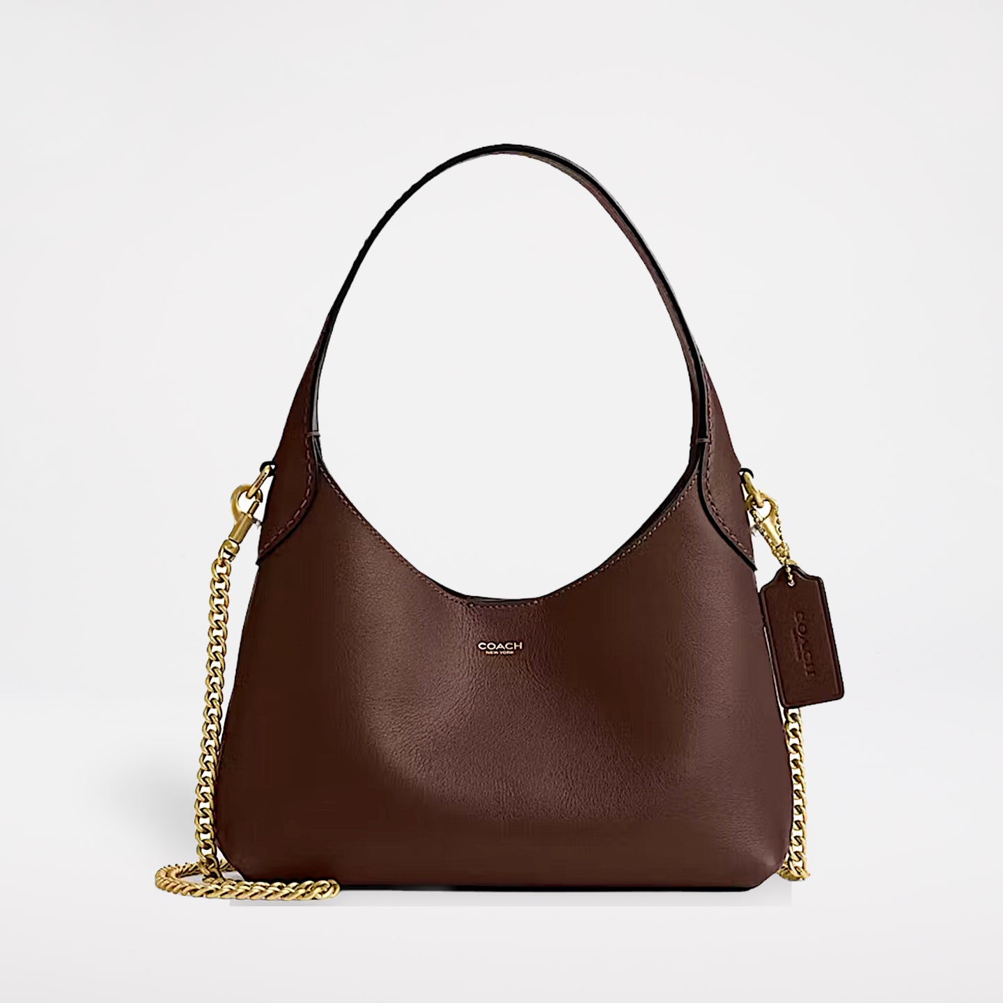 Coach Brooklyn Shoulder Bag 23 Brass/Maple