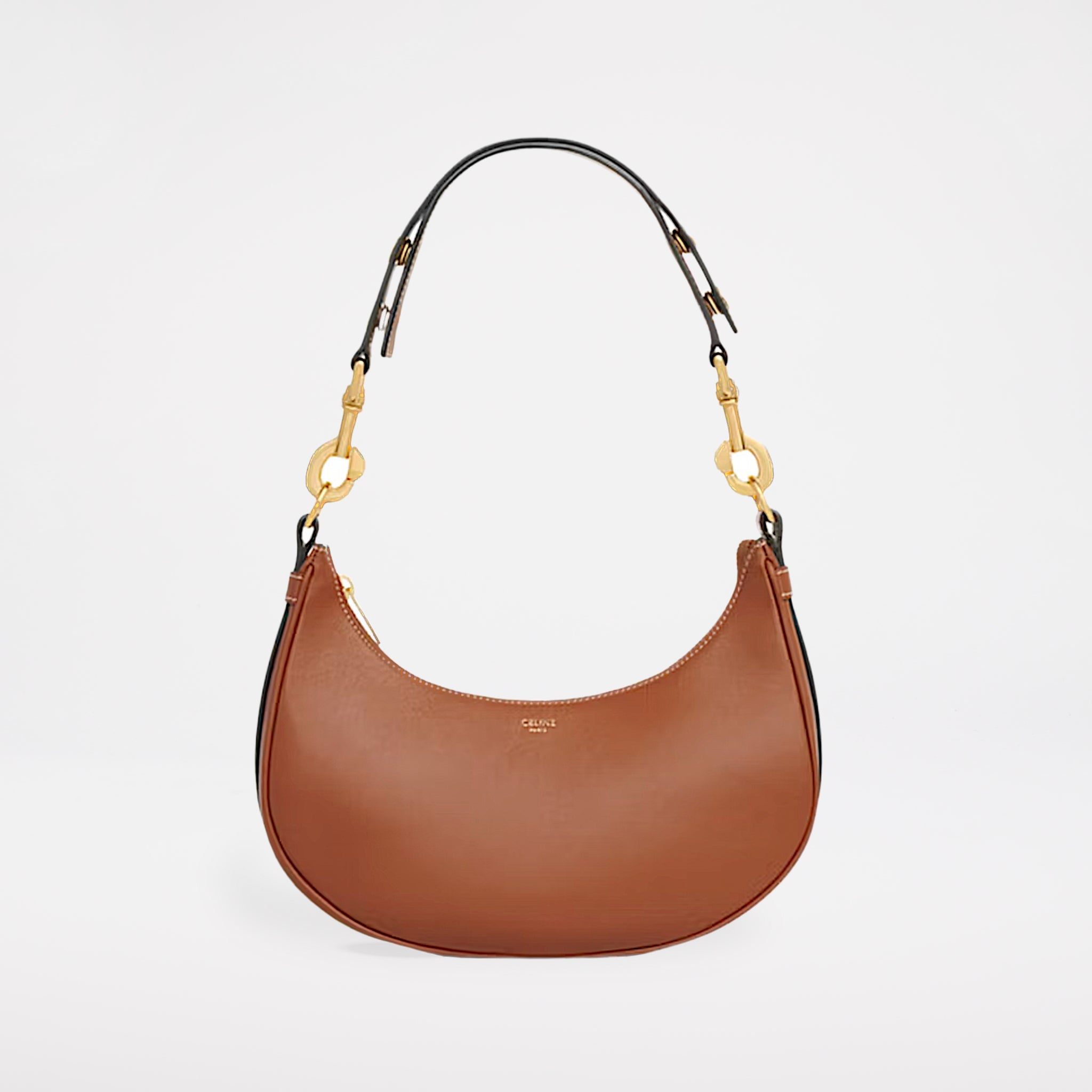Celine Ava Strap Bag Medium Tan
