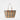Burberry Check Cotton Small London Tote Bag Briar Brown/Black
