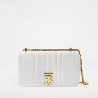 Burberry Small Lola Bag Optic White