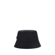 Prada Svart Bucket Hat i Polyamid