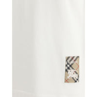 Burberry Vit T-shirt I Bomull