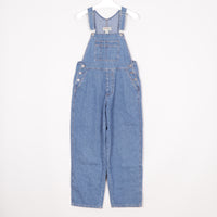 LondonJean Hängselbyxor Dam M Denim Blå Snickarbyxor