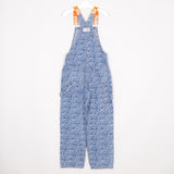 Fubu Hängselbyxor Unisex Herr M / Dam L Denim Blå Snickarbyxor