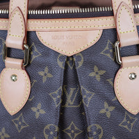 Louis Vuitton Monogram Palermo PM Handväska Brun / GHV