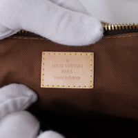 Louis Vuitton Monogram Palermo PM Handväska Brun / GHV