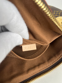 Louis Vuitton Monogram Palermo PM Handväska Brun / GHV