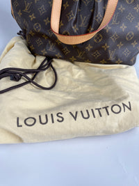 Louis Vuitton Monogram Palermo PM Handväska Brun / GHV